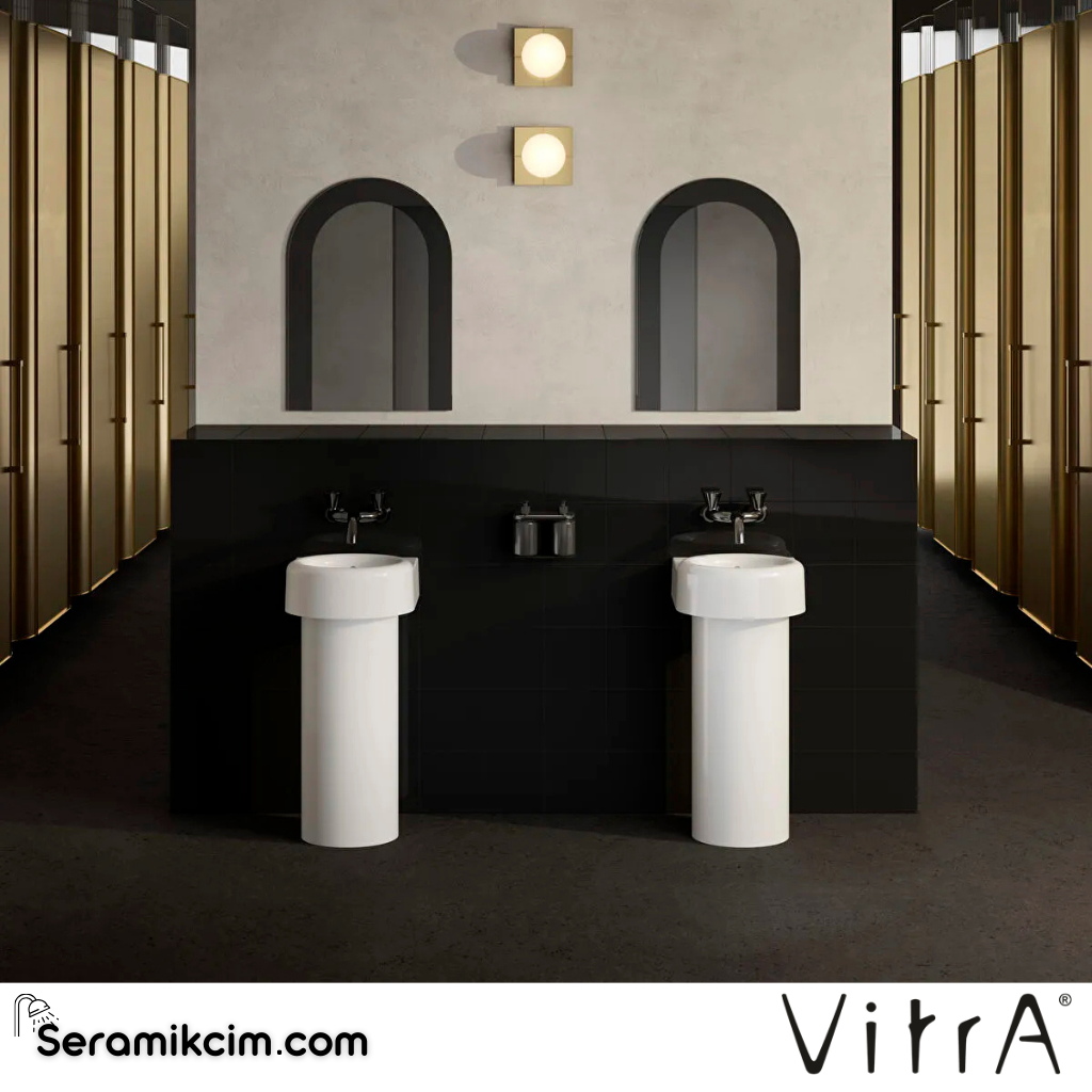 VitrA Liquid Kolon Ayak  Clean, Beyaz - 7319B403-0156