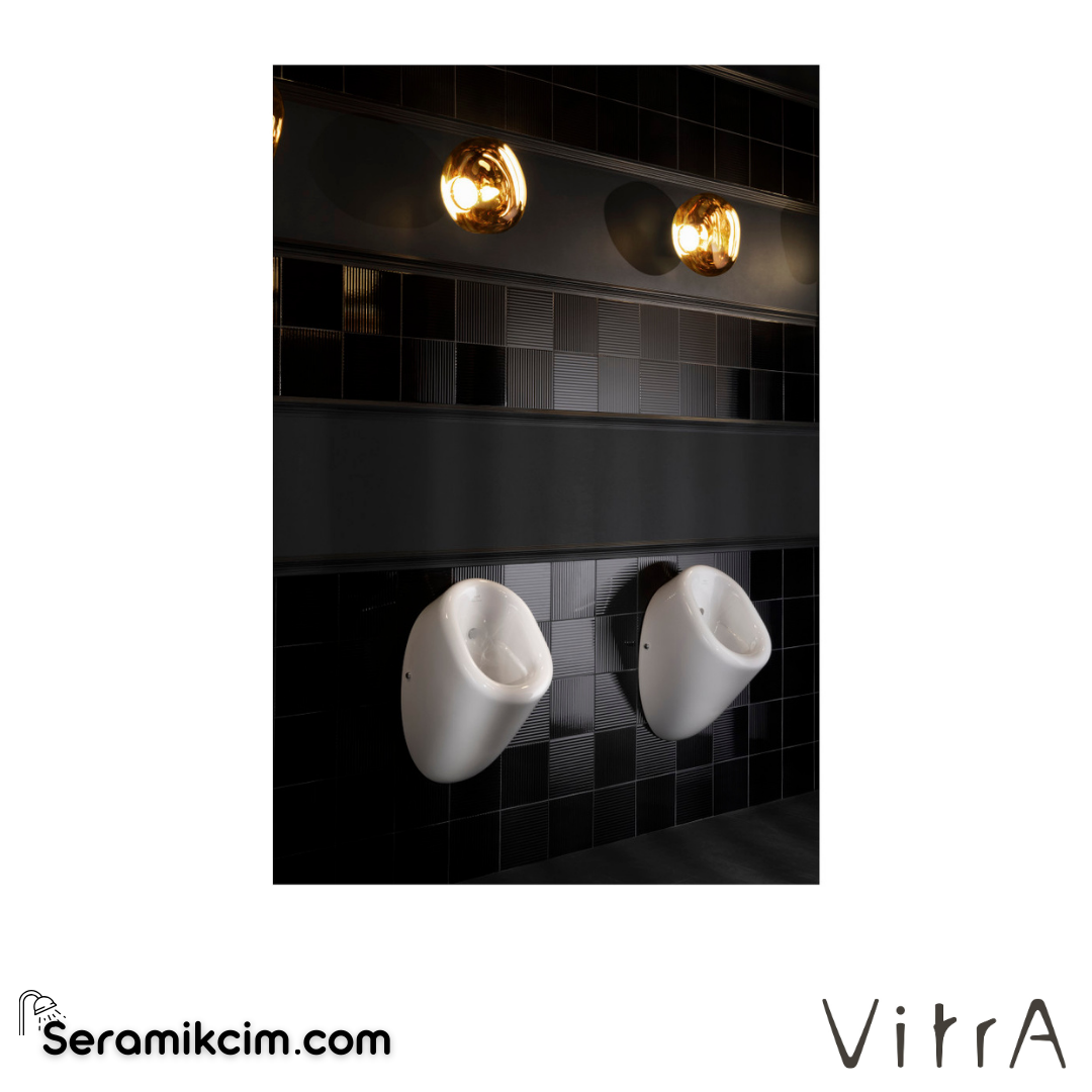 VitrA Liquid Pisuvar Rim-ex Temassız, Arkadan Su Girişli, Pilli, Beyaz - 7324B003-5330