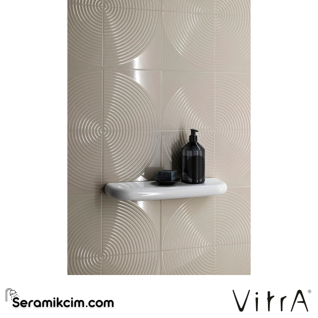 VitrA Liquid raf seramik, 40 cm - - 7307B403-0155 - 7307B403-0155