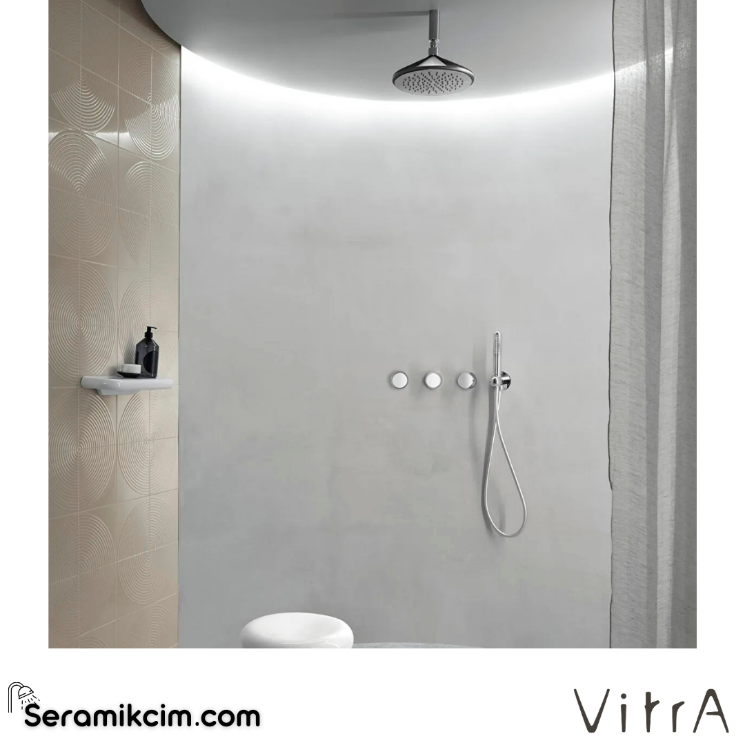 VitrA Liquid (Tom Dixon) Ankastre Duş Seti Krom A42777 - A42777