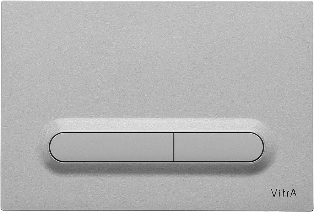 Vitra Loop T Kumanda Paneli, Parmak İzi Bırakmayan, Ekstra Hijyenik Kaplama, Mat Krom 740-0786