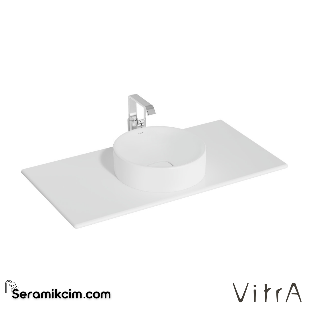 VitrA Metropole Tezgah  Mat Beyaz - 7544B001-1826