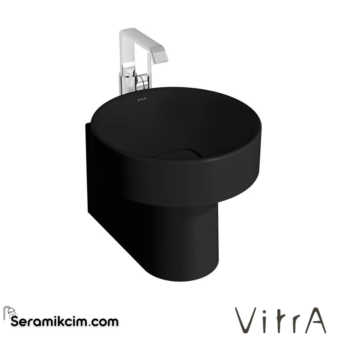VitrA Metropole Yarım Ayak  Mat Siyah - 7543B083-1890