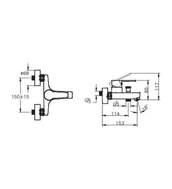 VitrA Nora S Nora S Banyo Bataryası A42870 - A42870