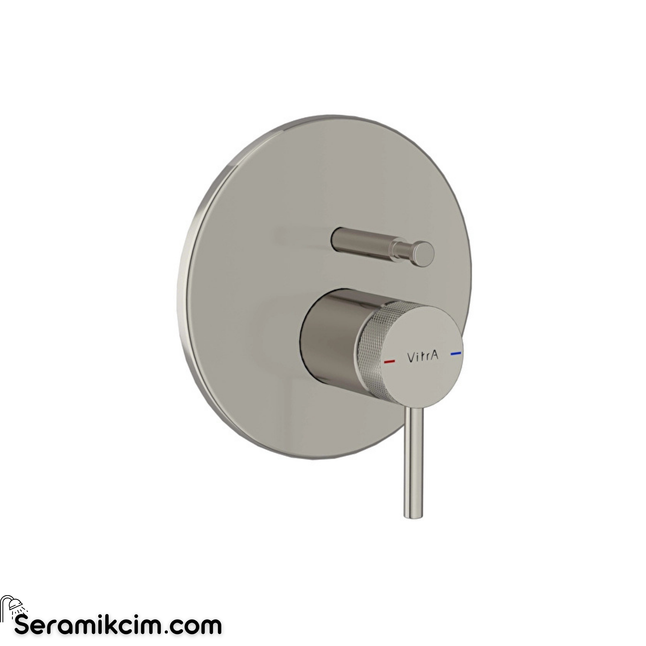 Vitra Origin Aura Ankastre Banyo Bataryası (V-Box) (Sıva Üstü)Fırçalı Nikel A4378434