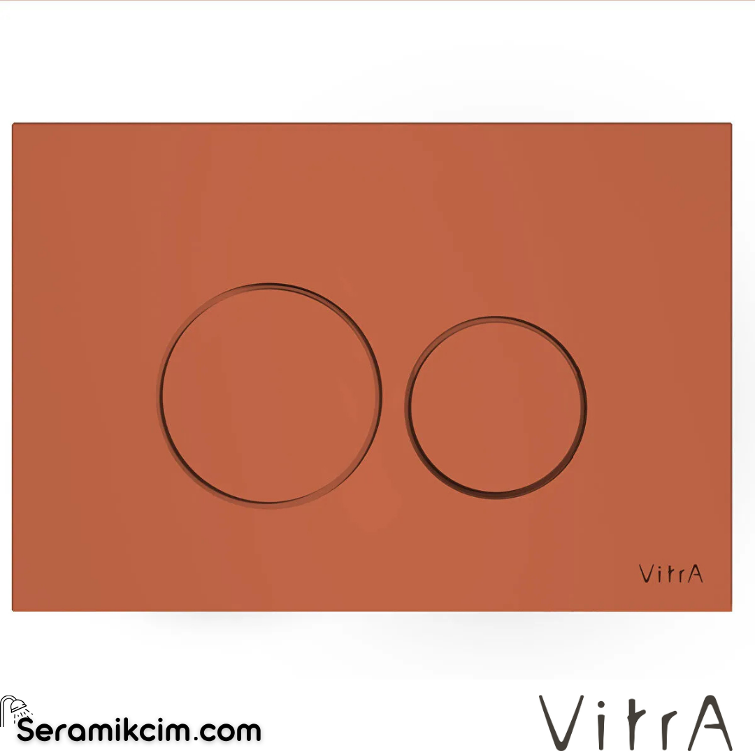 VitrA Origin Cam Kumanda Paneli Terra Rosa 740-1604