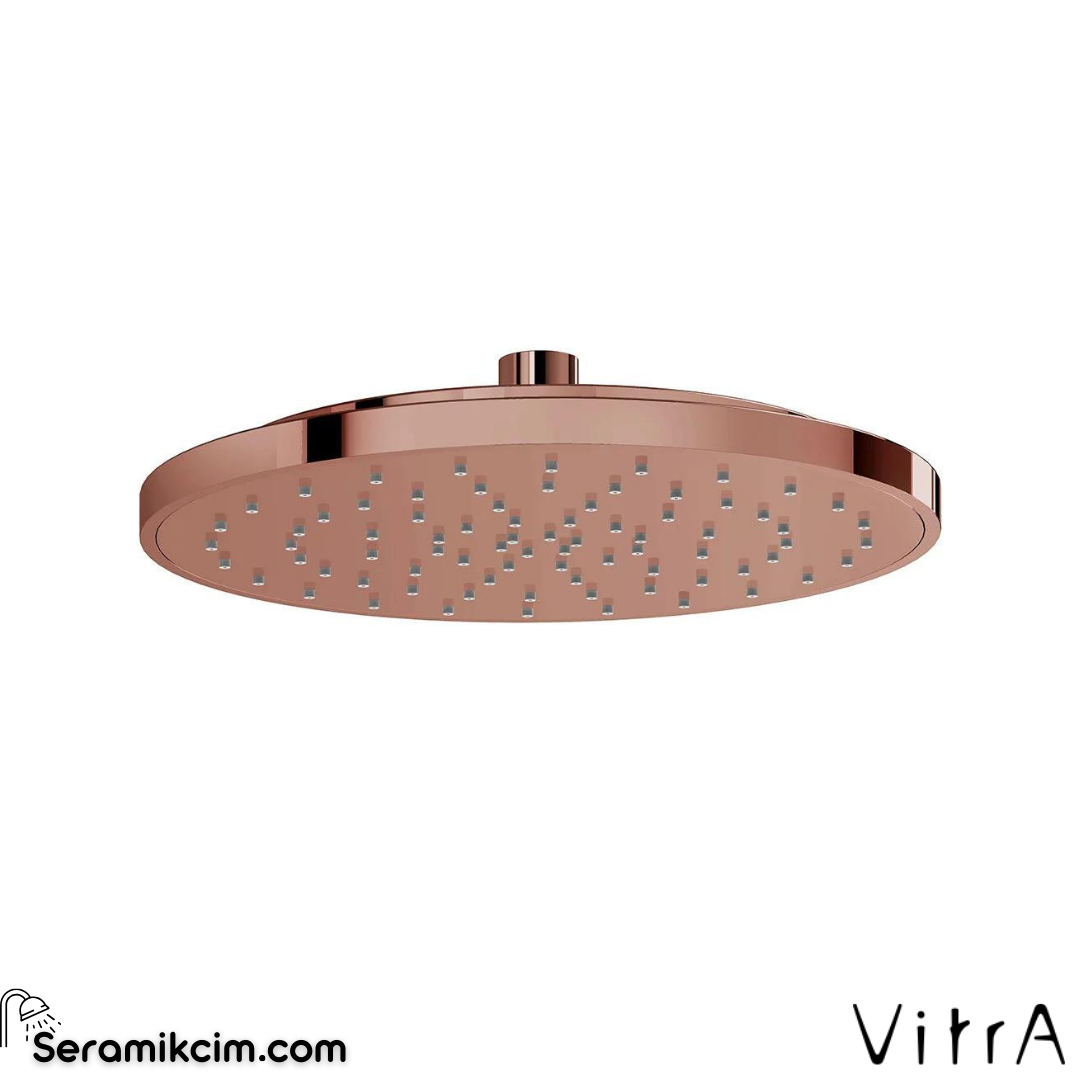 Vitra Origin Classic Duş Başlığı, Soft Bakır