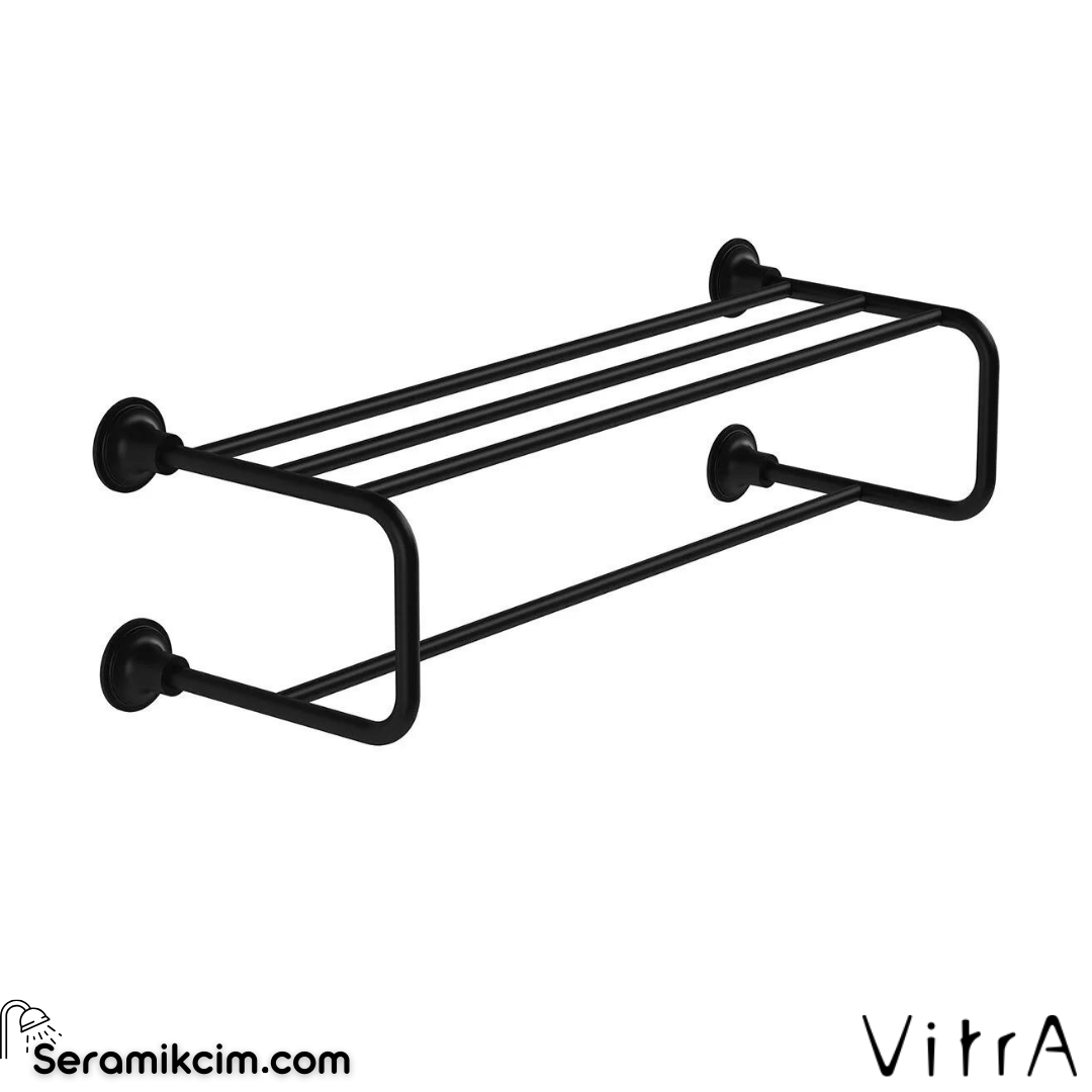 Vitra Origin Classic Havlu Rafı (Siyah)