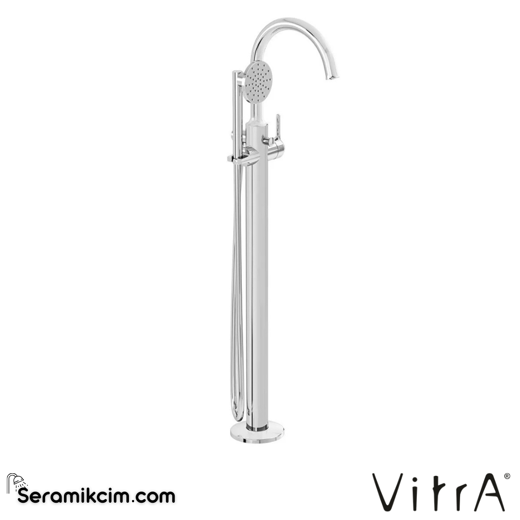 Vitra Origin Classic Küvet Bataryası (Yerden, El Duşlu) Krom A42898 - A42898