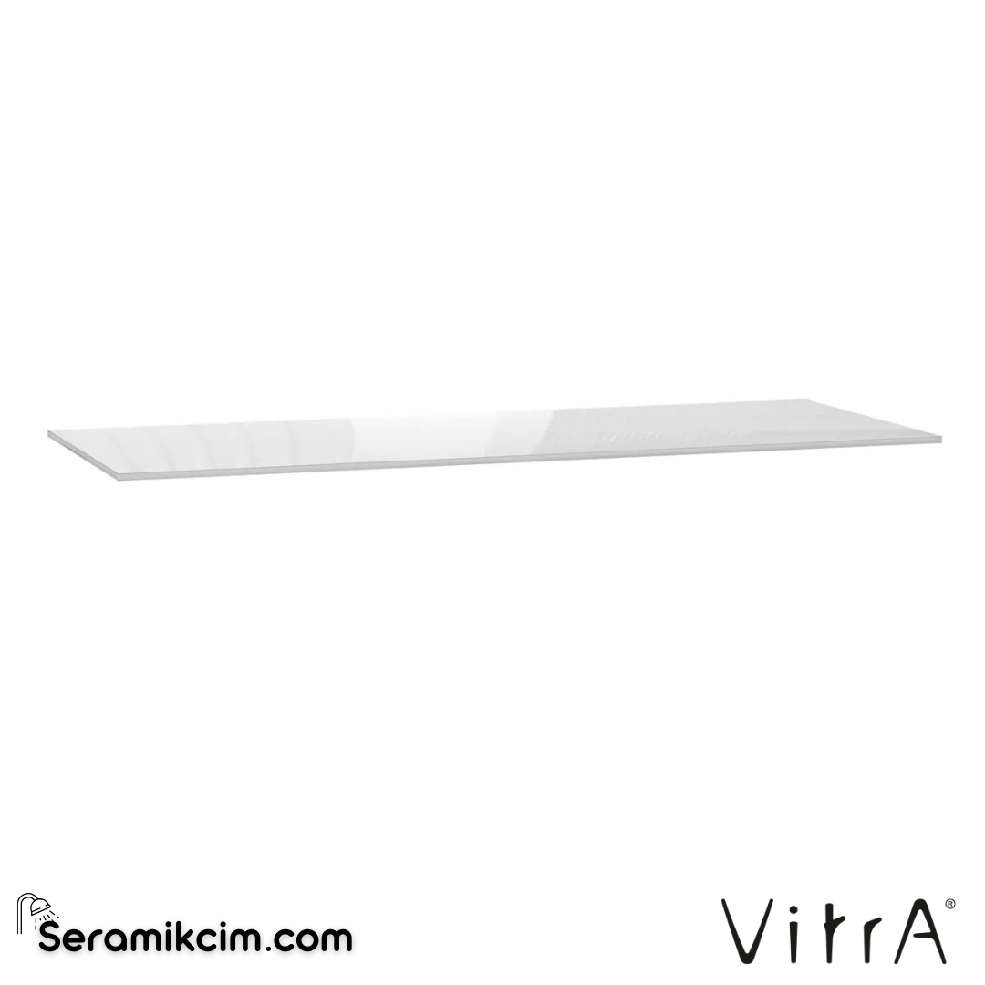 VitrA Origin Üst Tezgah 120 cm, cam armatür deliksiz, sifon deliksiz, beyaz 66975 - 66975