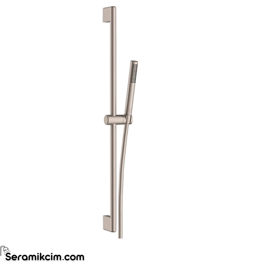 Vitra Prime Stick Round Sürgülü El Duşu Fırçalı Nikel A4592934