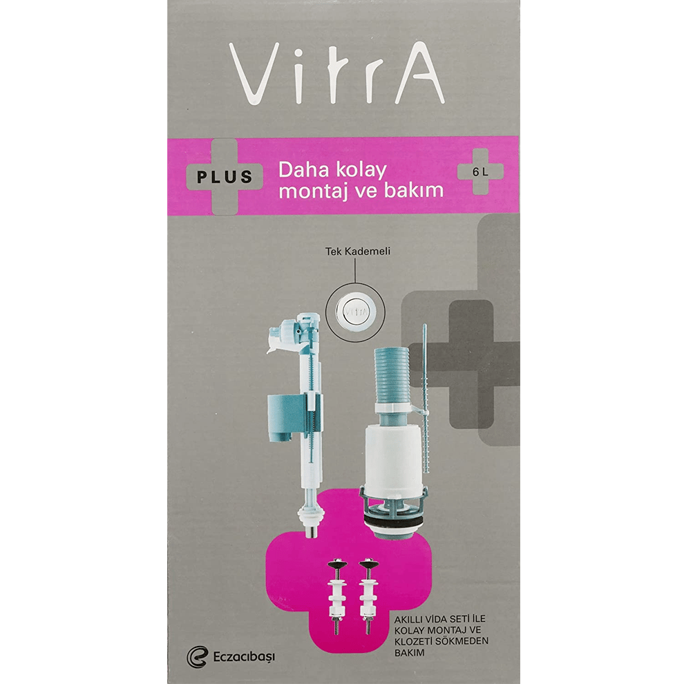 Vitra Rezervuar İç Takımları İç Takım  6 L, Alttan Su Girişli 330B4111 - 330B4111