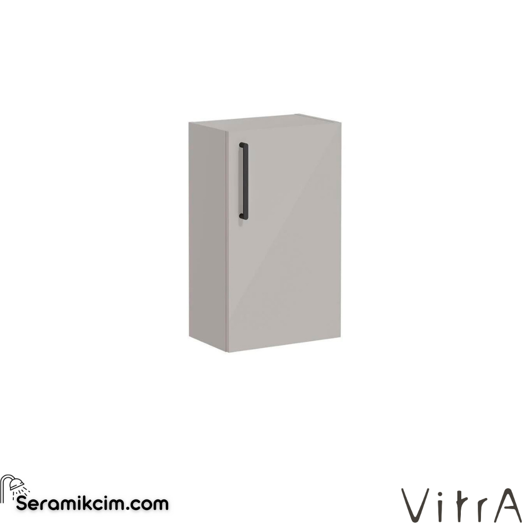 Vitra Root Alt Ünite, 40 Cm, Dar, Parlak Sahra Beji, Sağ