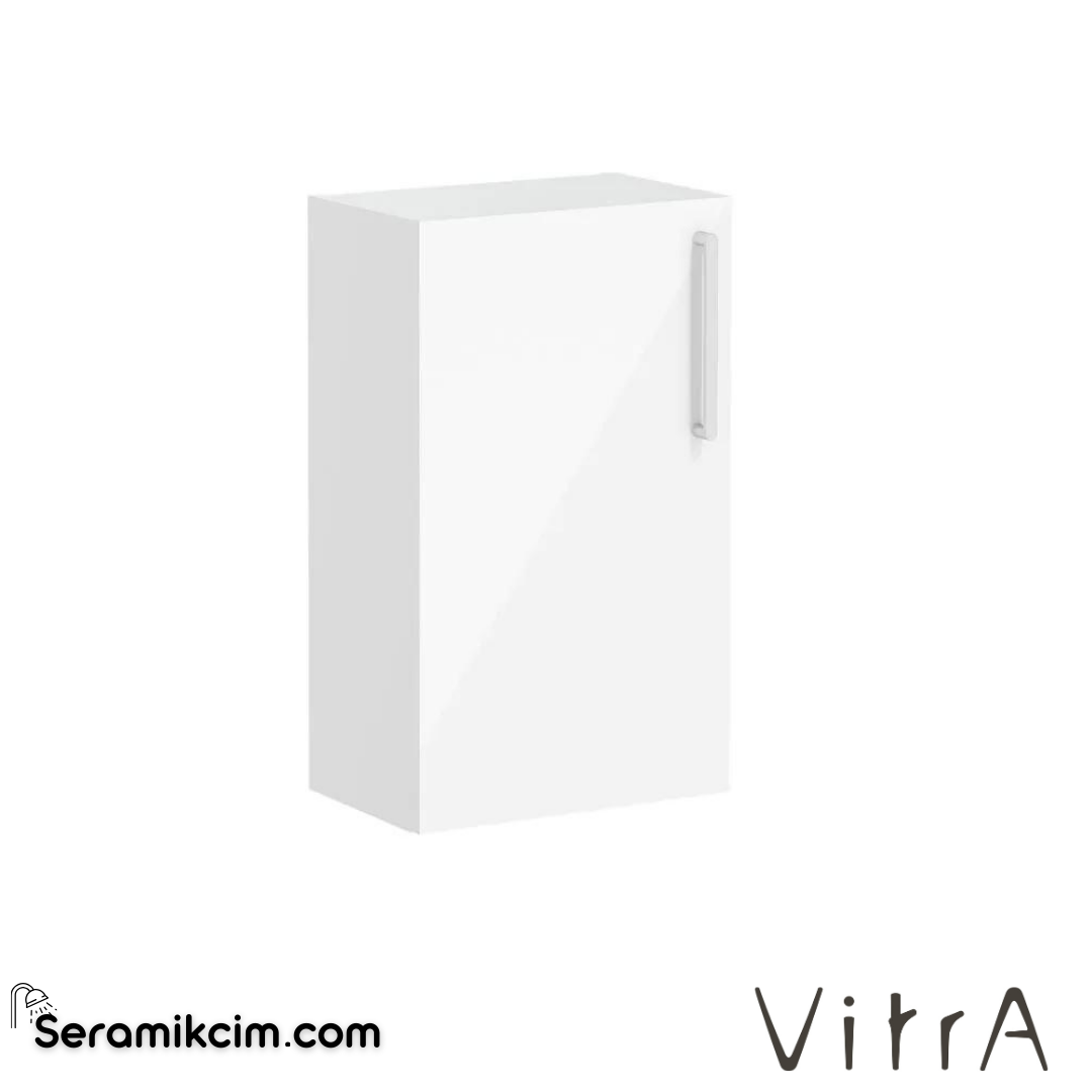 Vitra Root Alt Ünite, 40 Cm, Dar, Parlak Beyaz, Sol - 66219