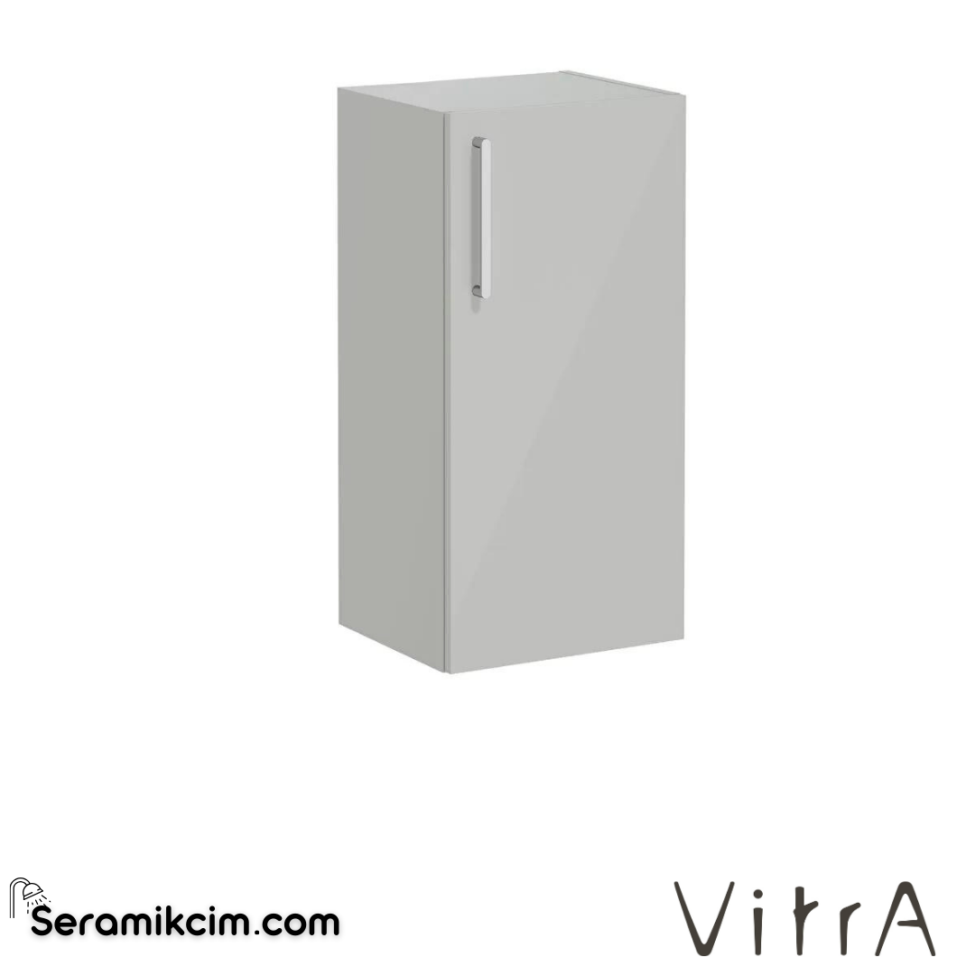 Vitra Root Alt Ünite, 40 Cm, Parlak İnci Grisi, Sağ - 66485