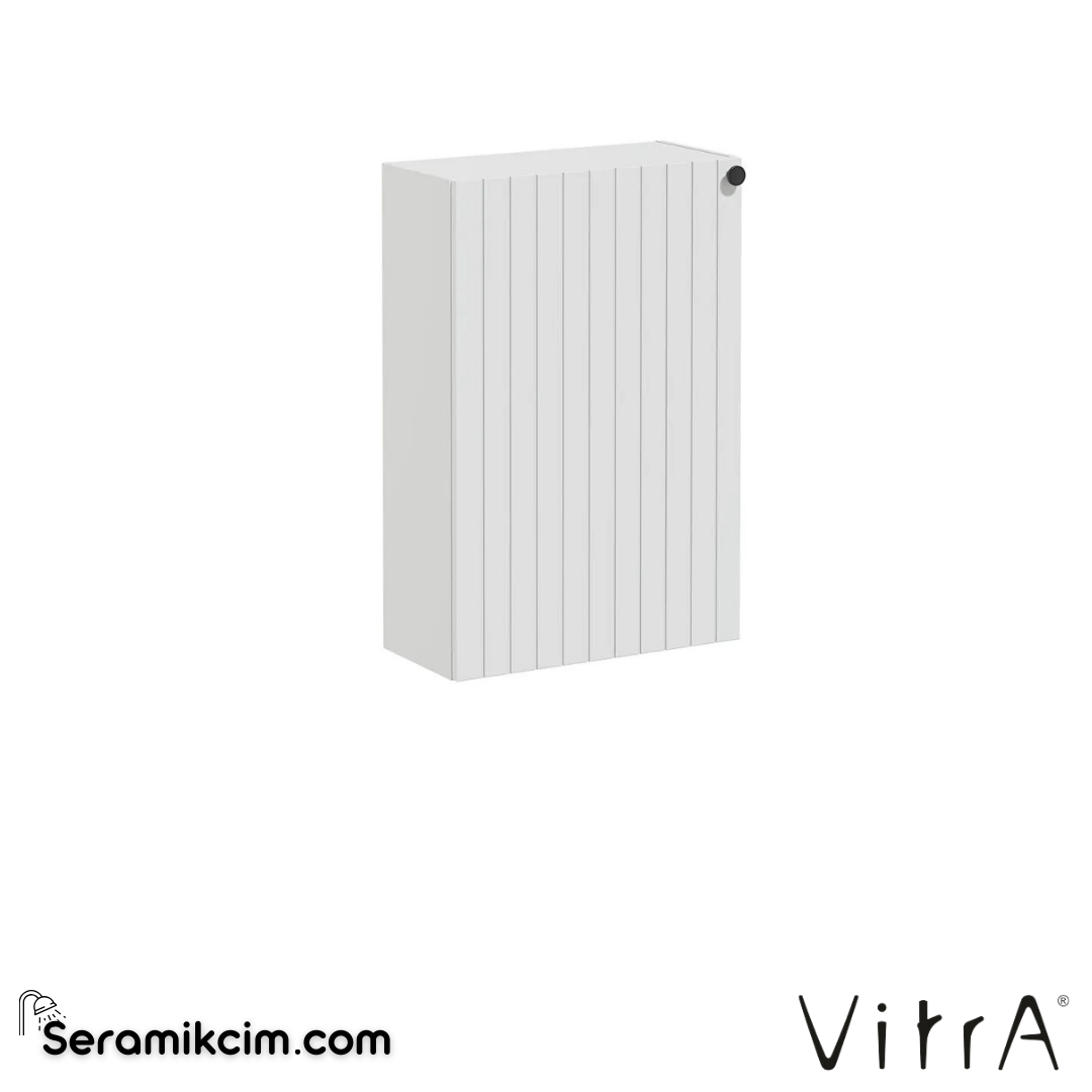 Vitra Root Groove Alt Ünite, 55 Cm, Dar, Mat Açık Gri, Sol - 69150