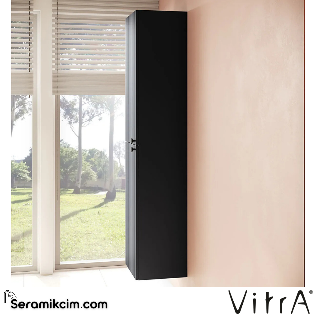 Vitra Root Groove Boy Dolabı, 40 Cm, Mat Grafit - 69090