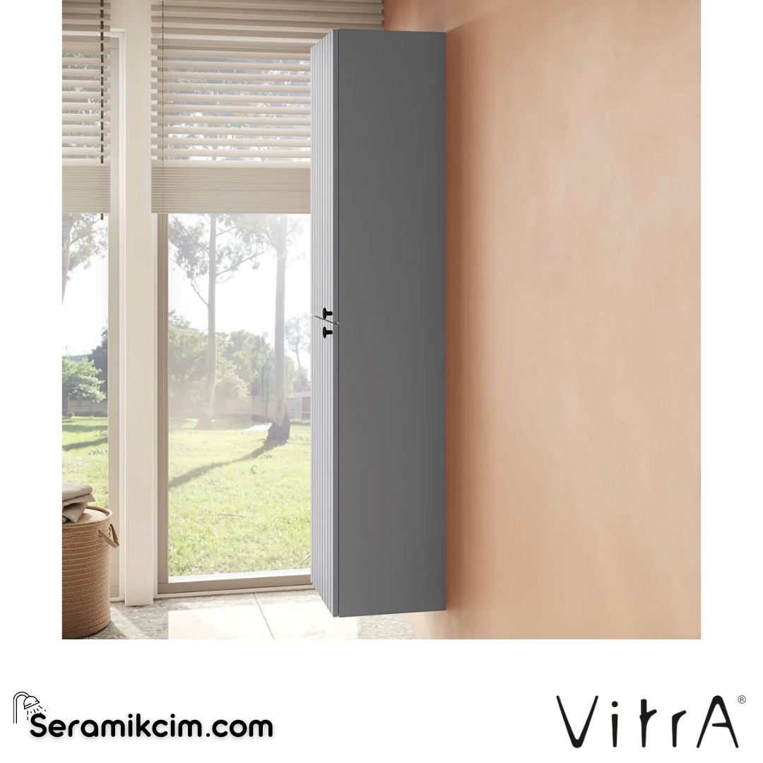 Vitra Root Groove Boy Dolabı, 40 Cm, Mat Gri - 69088