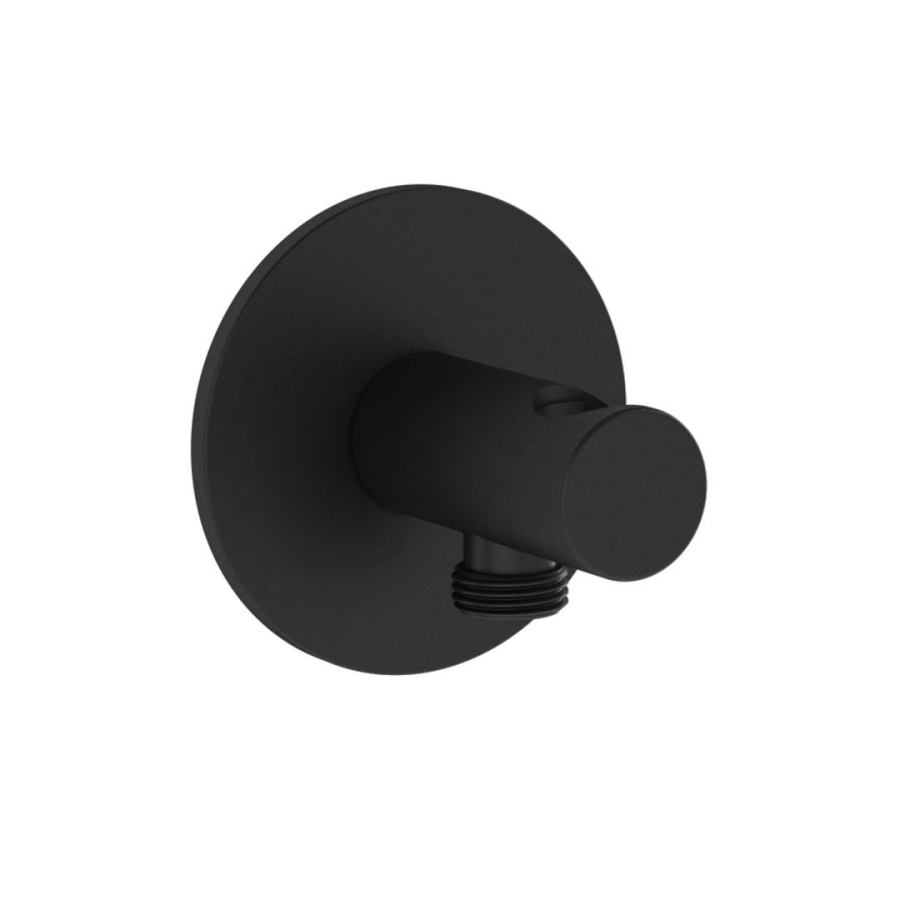 Vitra Root Round Ankastre El Duşu Çıkışı , Mat Siyah - A4262536WTC