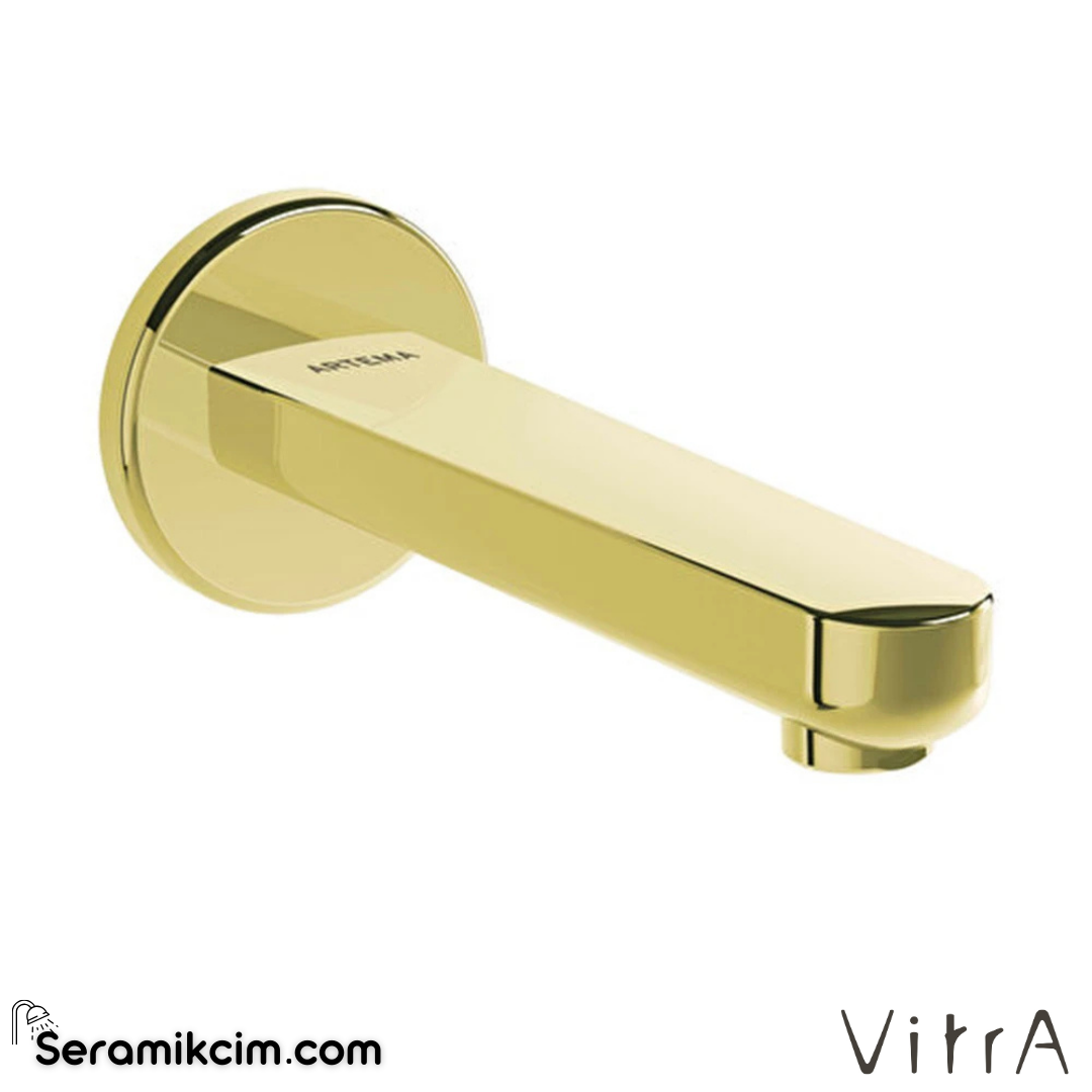 VitrA Root Round Çıkış Ucu Soft Altın A4311174 - A4311174