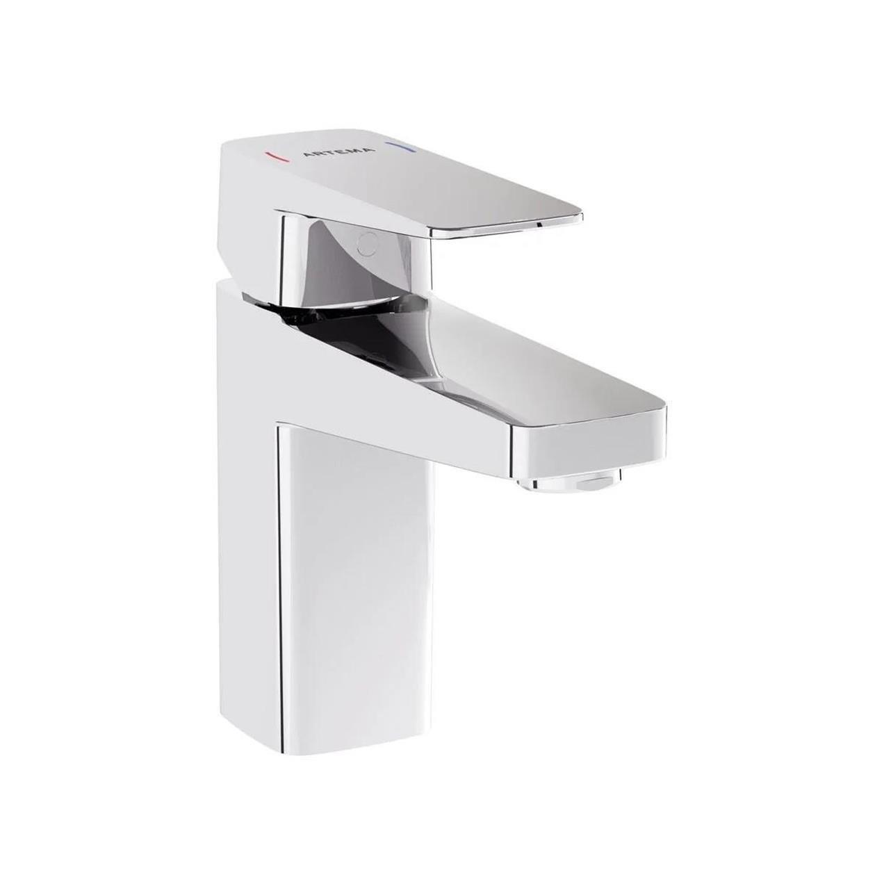 Vitra Root Square Blueco Lavabo Bataryası , Krom - A42732ENR
