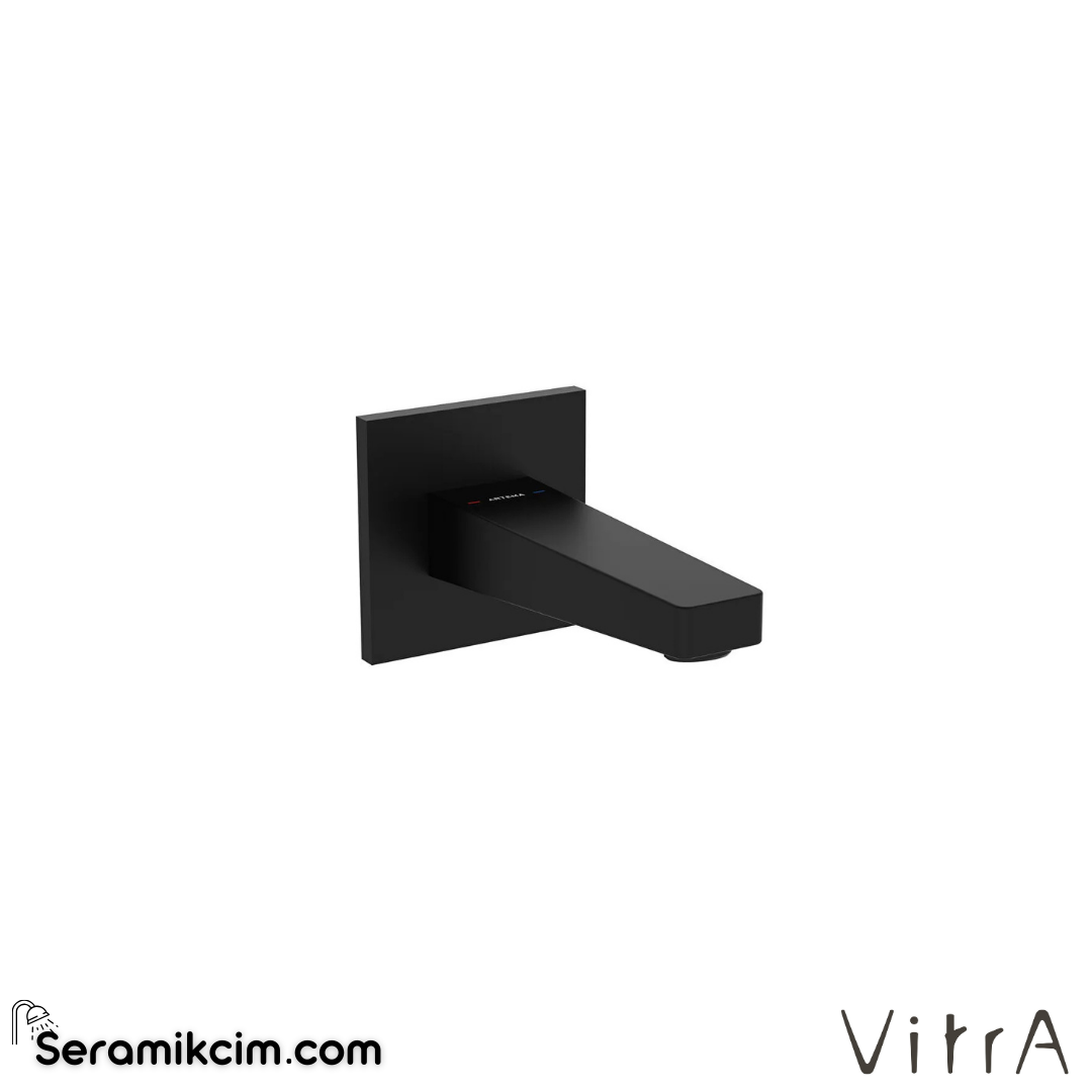 VitrA Root Square Çıkış Ucu Mat Siyah A4311636 - A4311636