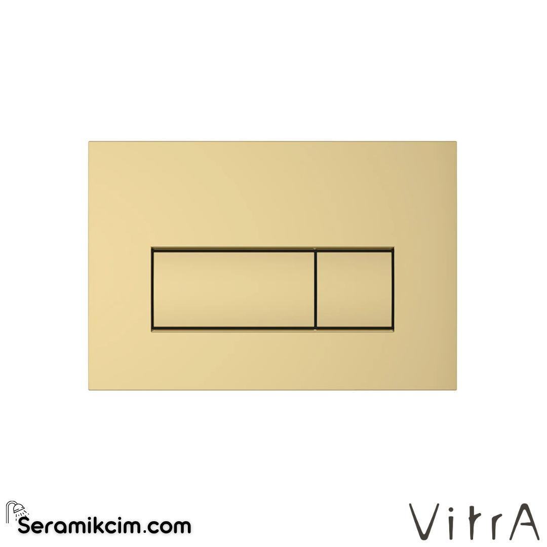 VitrA Root Square Kumanda Paneli, Soft altın 740-2324 - 740-2324