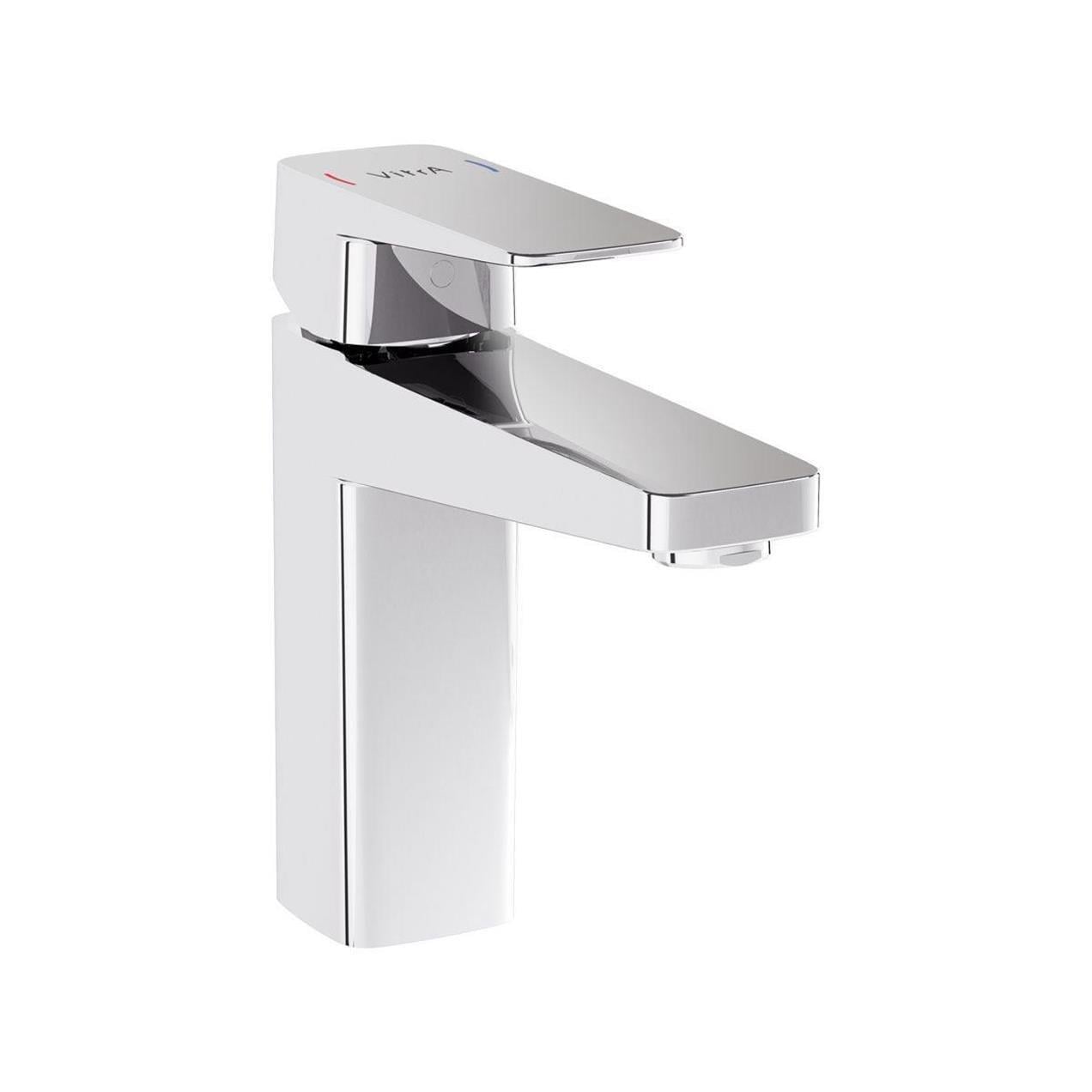 Vitra Root Square Lavabo Bataryası (Yüksek), Krom - A42731