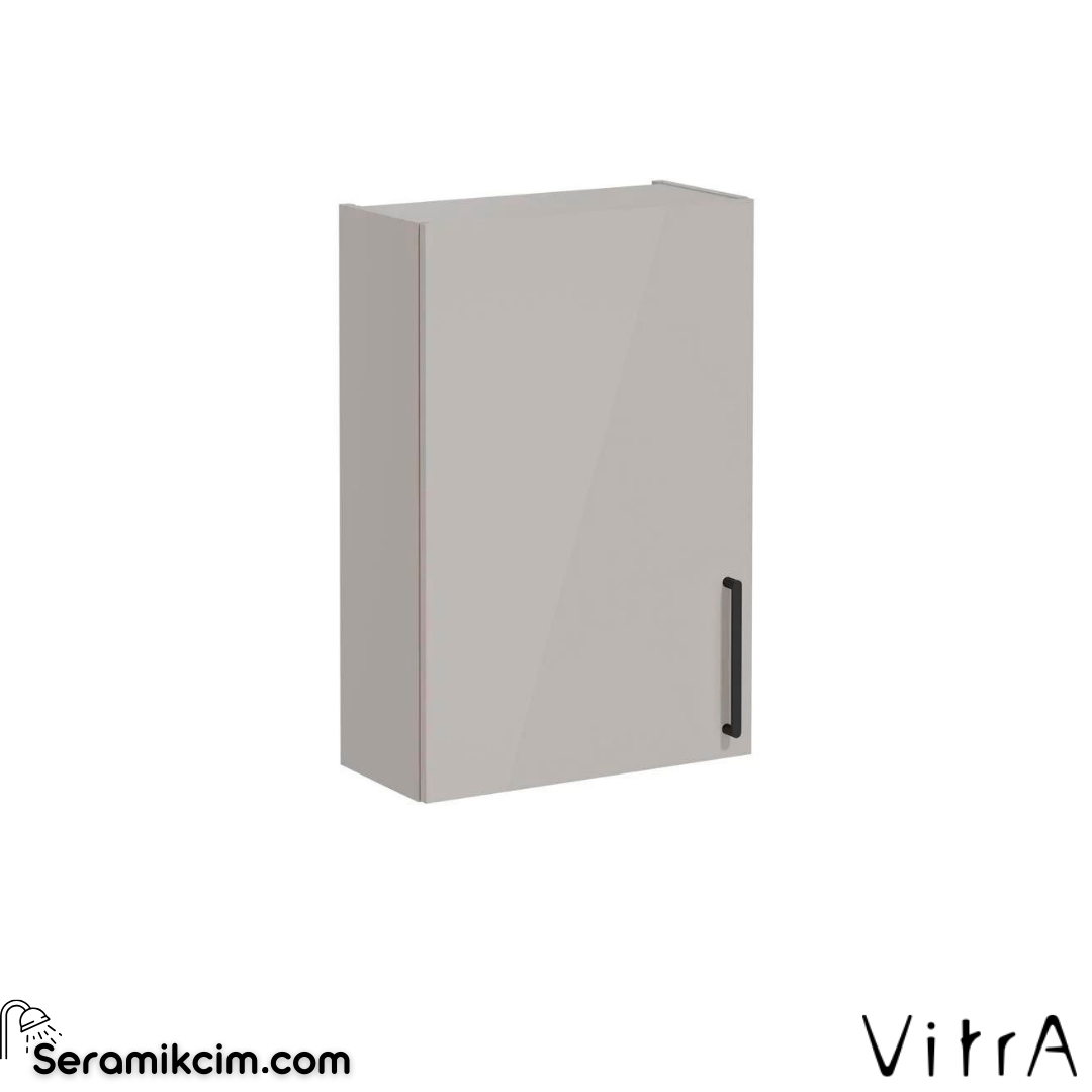 Vitra Root Üst Ünite, 55 Cm, Dar, Parlak Sahra Beji, Sol