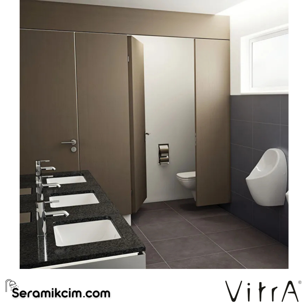 Vitra S20 Tezgahaltı Lavabo Dikdörtgen, Kompakt, 50X37 Cm Armatür Deliksiz, Su Taşma Delikli, Beyaz 5474B003-0618 - 5474B003-0618