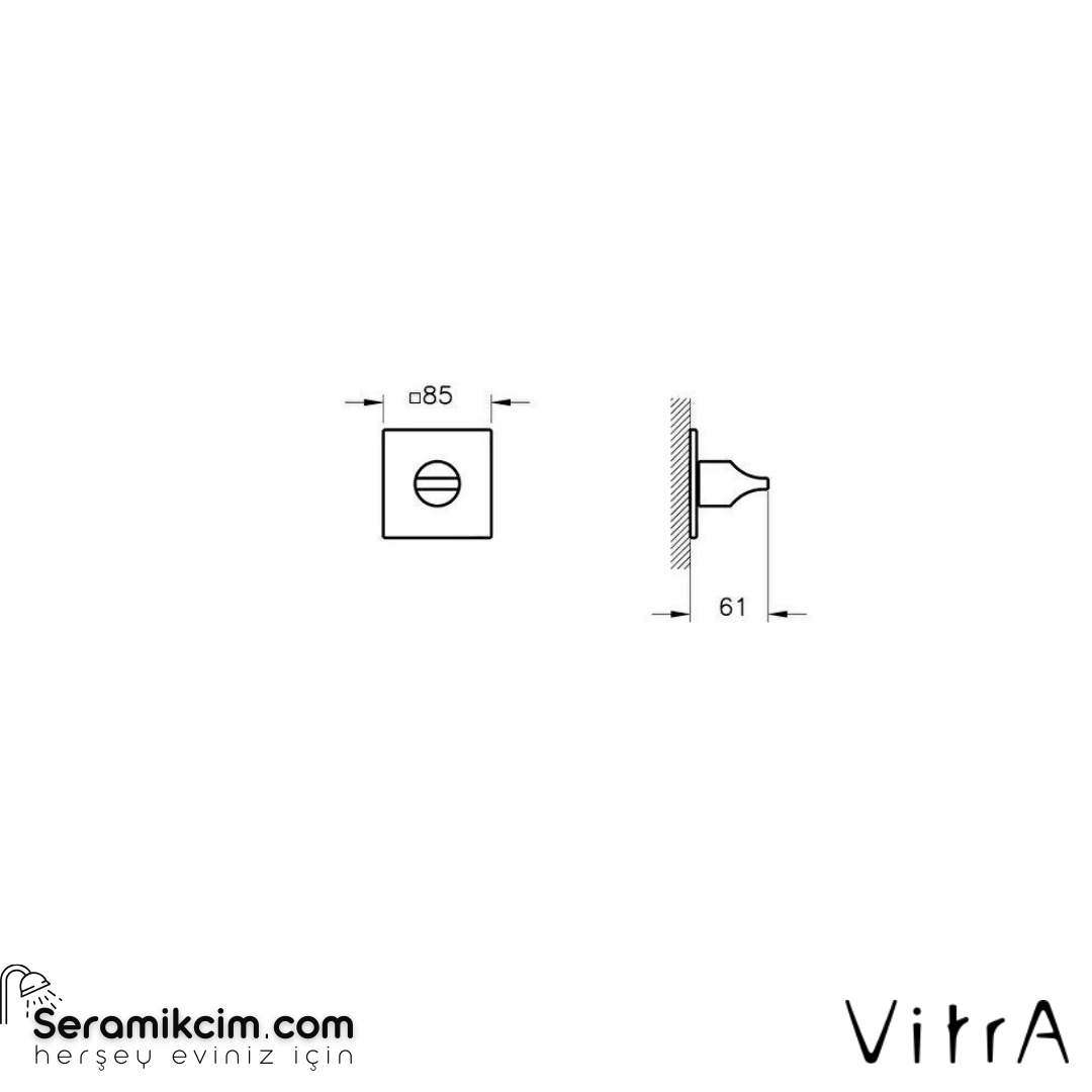 Vitra Suit 3 Yollu Yönlendirici Sıva Üstü, Soft Bakır