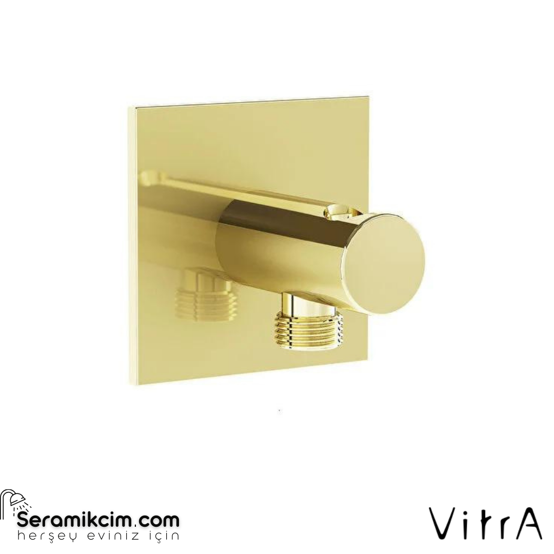 Vitra Suit Ankastre  El Duşu Çıkışı, Soft Altın