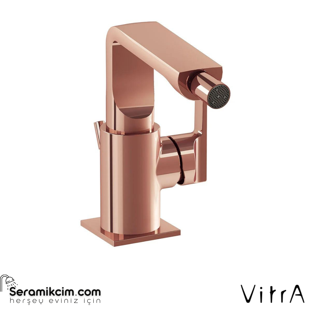Vitra Suit Bide Bataryası  Sifon Kumandalı, Soft Bakır