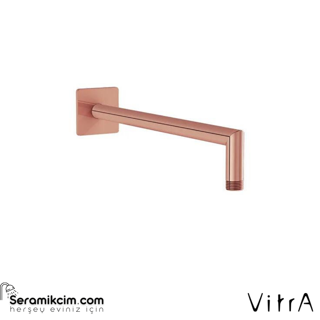 Vitra Suit Duş Dirseği 90 Derece Duvardan, Soft Bakır