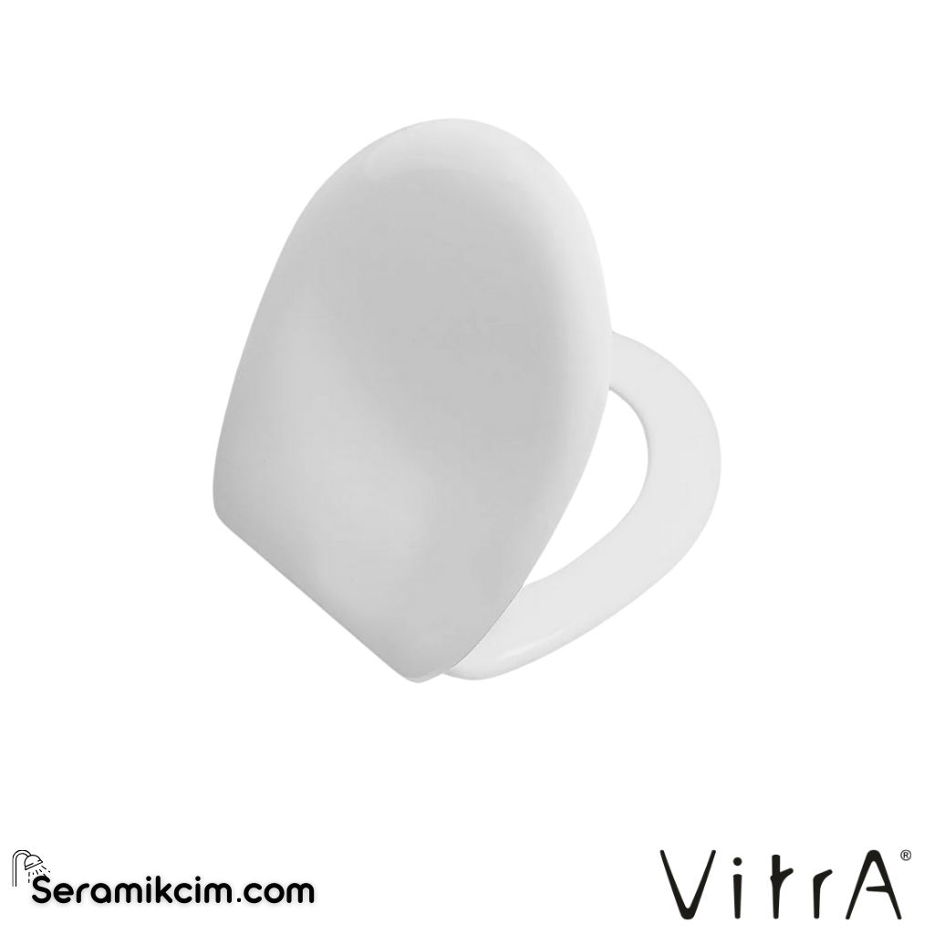 VitrA Universal Klozet Kapağı Alttan Sıkmalı Plastik Menteşeli, Beyaz 23-003-002 - 23-003-002