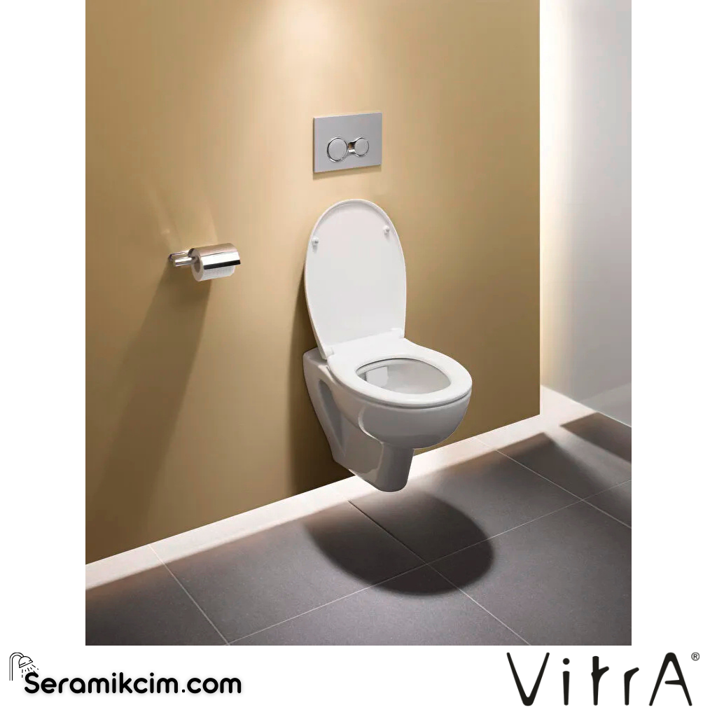 VitrA Universal Klozet Kapağı Duroplast, Alttan Sıkmalı Metal Menteşeli, Beyaz 115-003-001 - 115-003-001