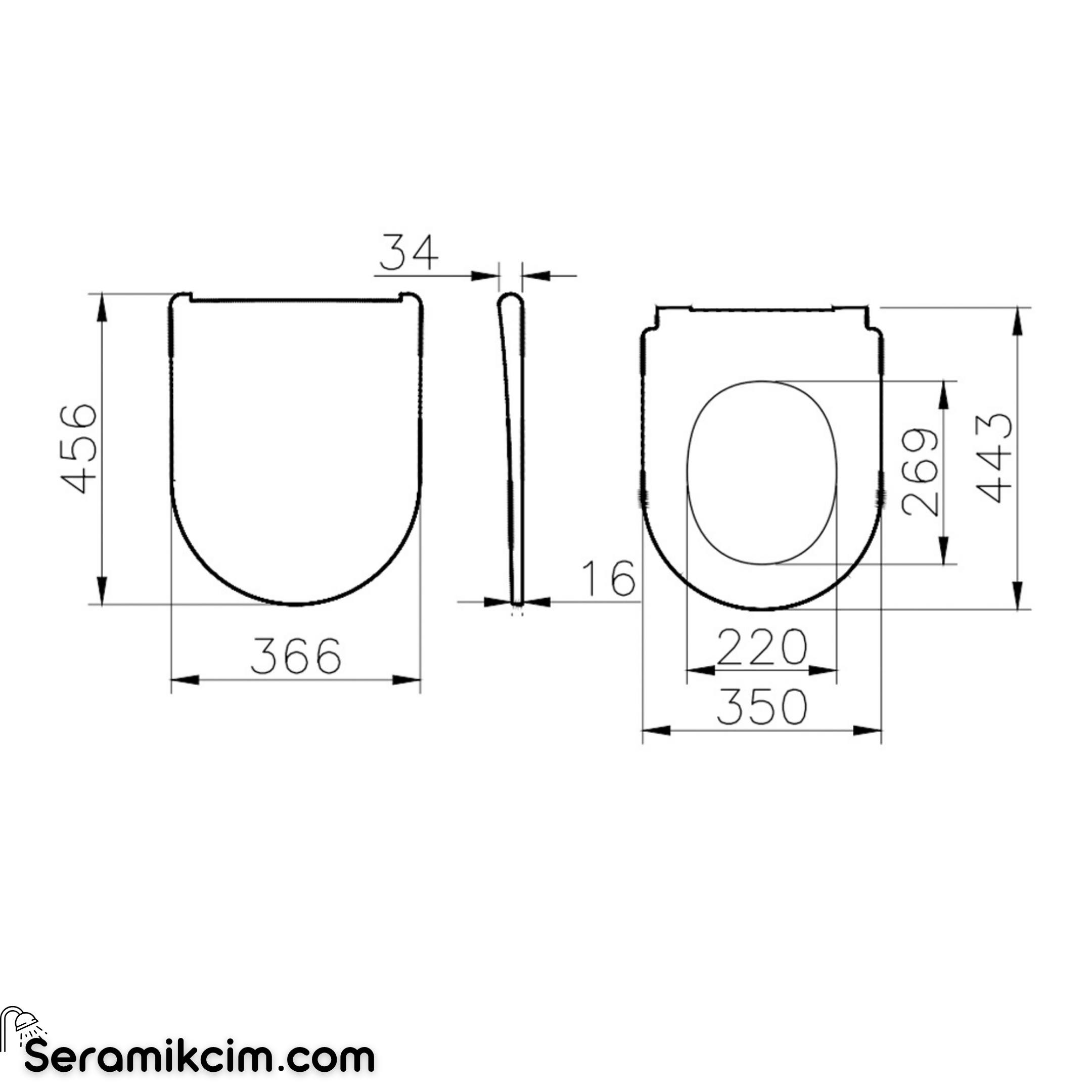 Vitra Universal Round Klozet Kapağı Super Slim Yavaş Kapanır Mat Kum Beji 208-422R009