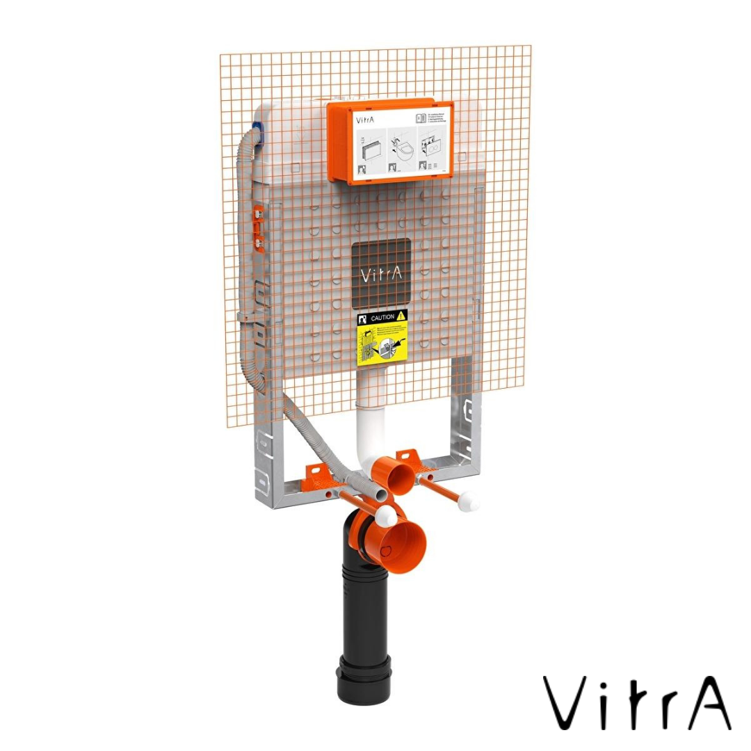 VitrA V8 Gömme Rezervuar (Asma Klozetler İçin Metal Ayaksız, 3/6lt)