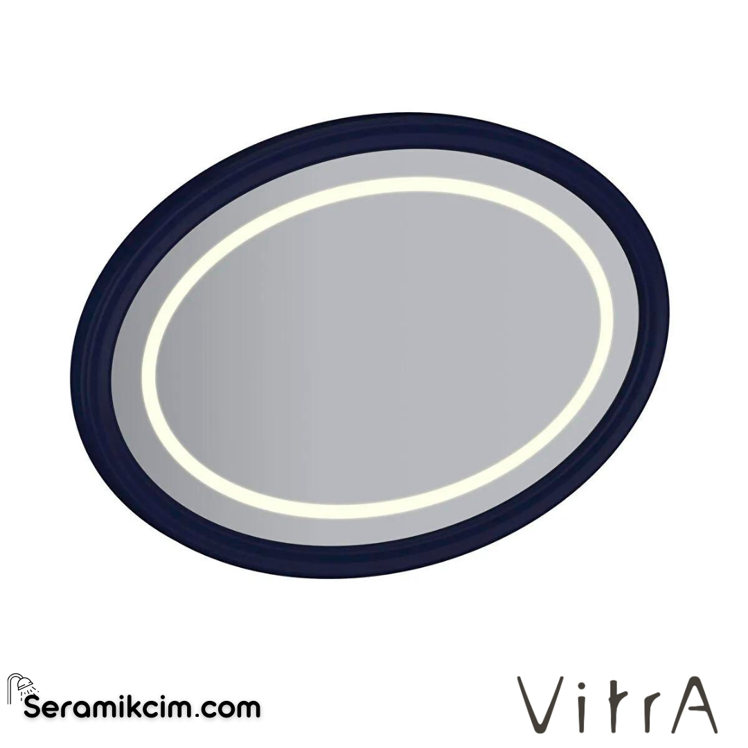Vitra Valarte Neo Düz Ayna, 100 Cm, Çelik Mavisi - 65789