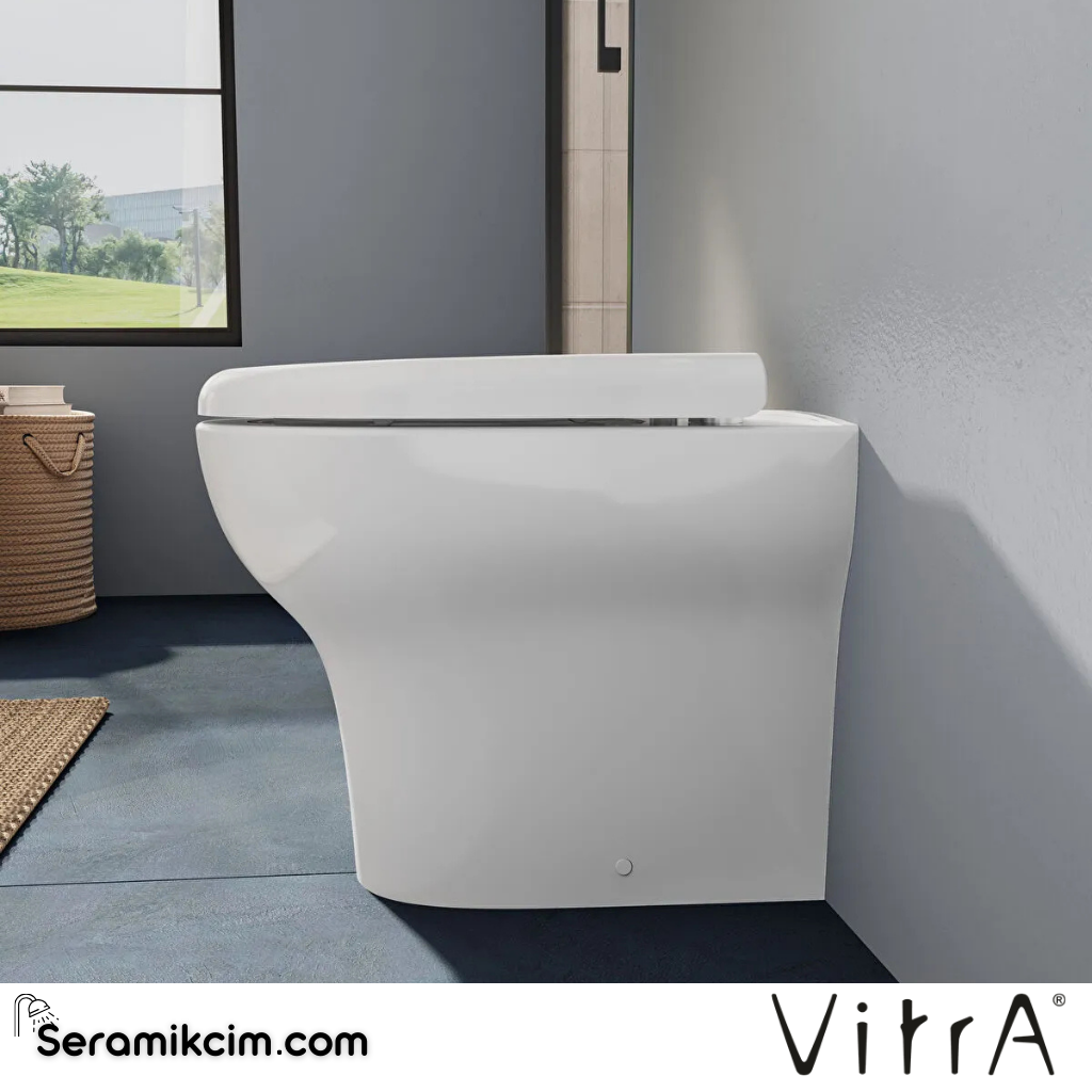 VitrA Zentrum Klozet Kapağı Duroplast, Üstten Sıkmalı Metal Menteşeli, Beyaz 127-003-001 - 127-003-001