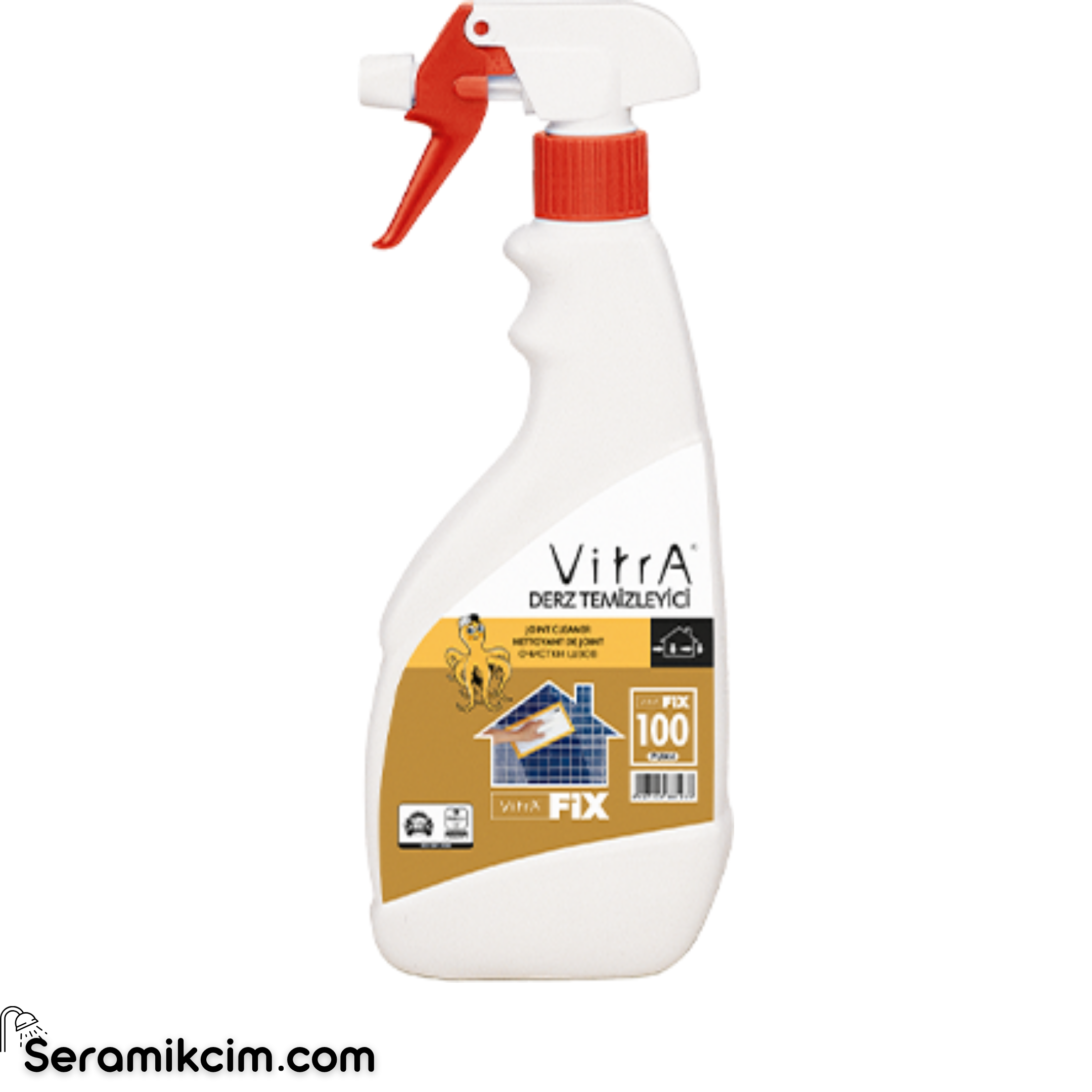 VitrAFix Derz Temizleyicisi Şeffaf 0,5lt
