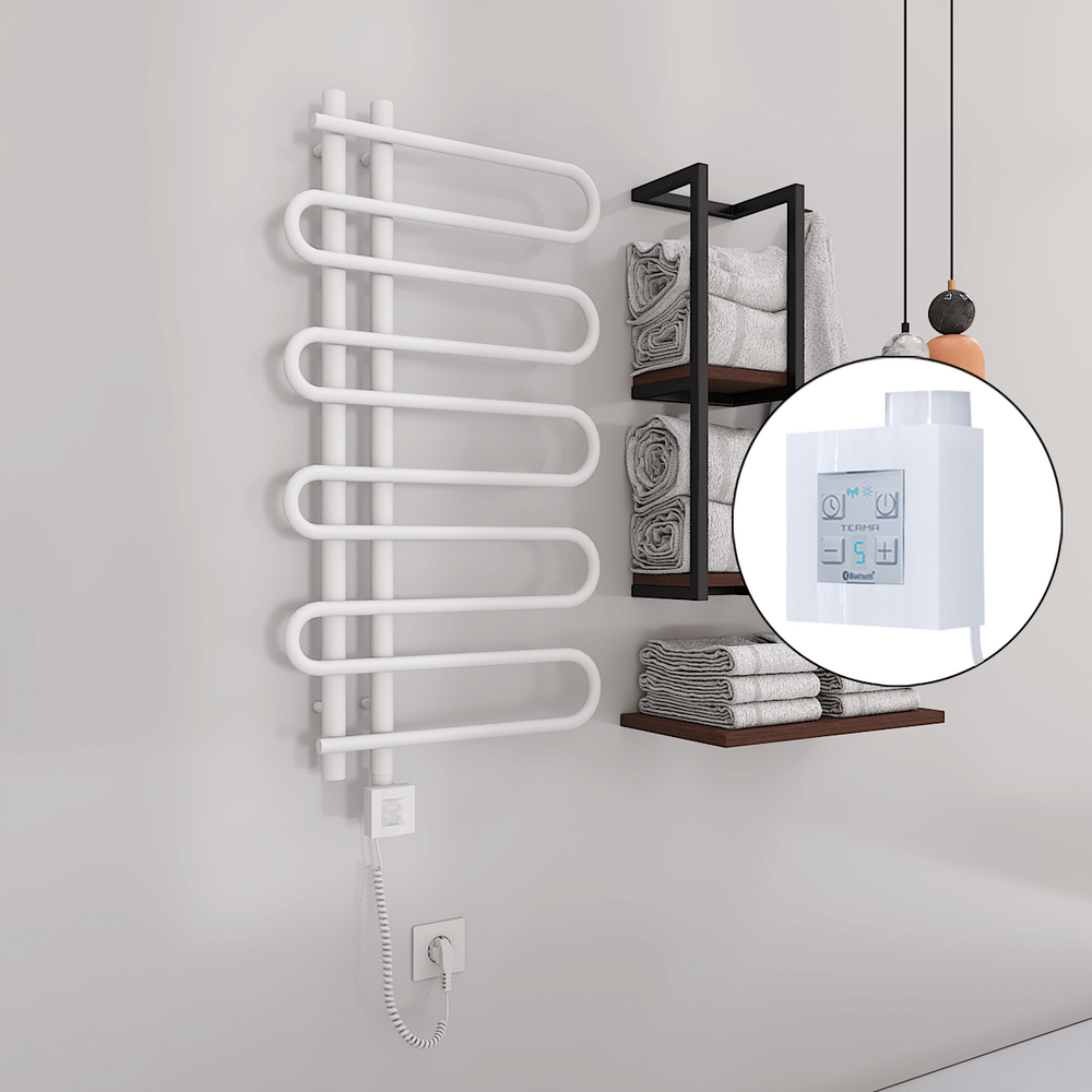 ZANTE Elektirikli Havlupan 500x1000  Beyaz (KTX4 Termostat) 300W Spiral Kablolu