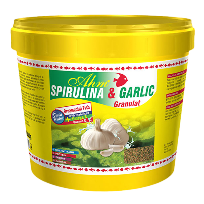 A.H.M Spirulina Garlic Granulat 3 Kg