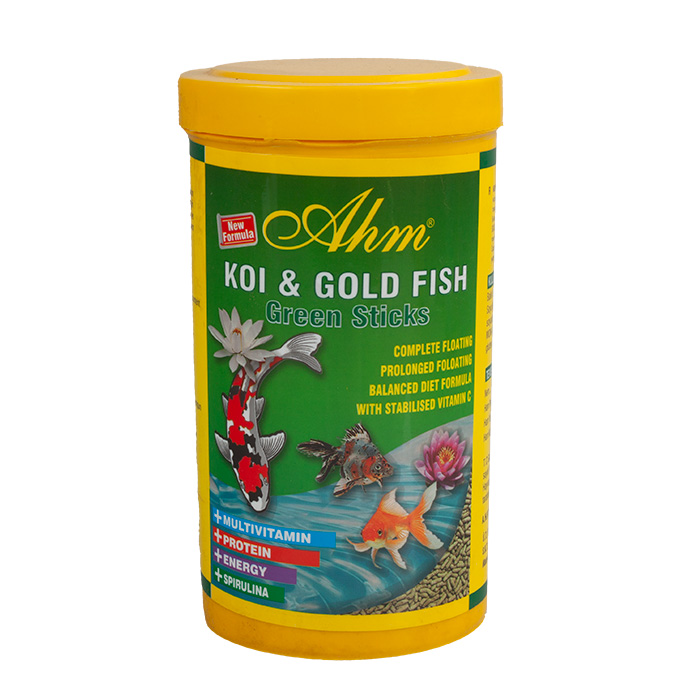 A.H.M Koi Gold Fish Green Sticks 1000 Ml