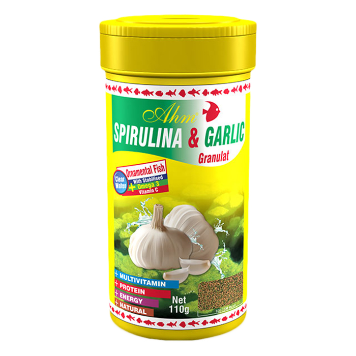 A.H.M Spirulina Garlic Granulat 100 Ml