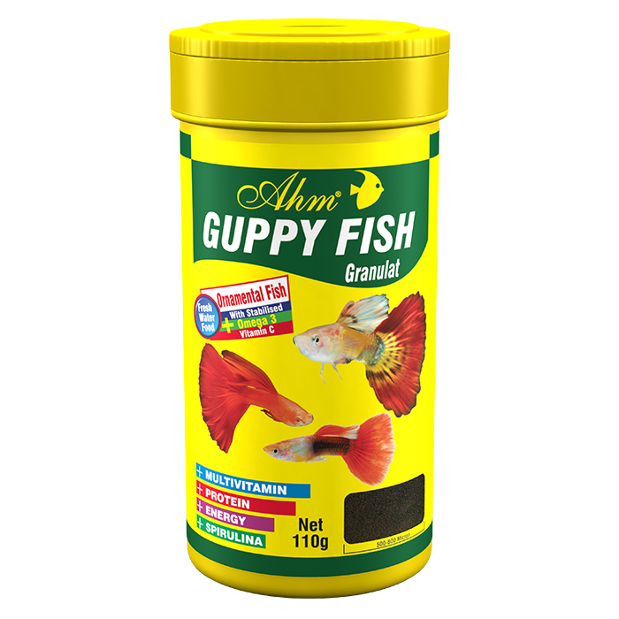 A.H.M Guppy Fish Granulat 100 Ml