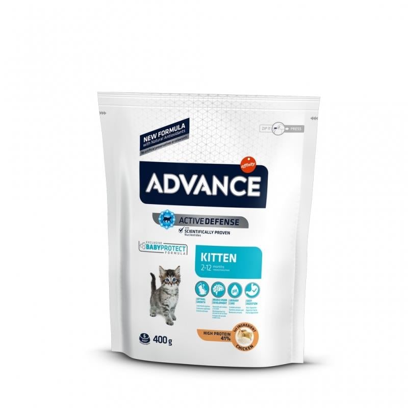 Advance Cat Kıtten Chicken & Rice 400 Gr