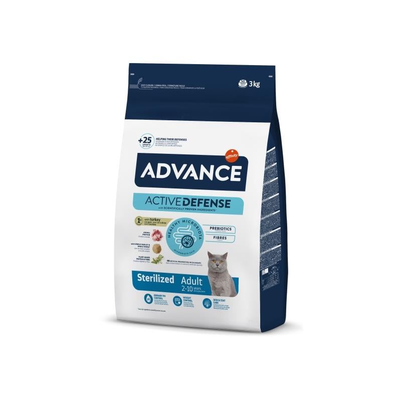 Advance Cat Sterilised Turkey Hindili Kısırlaştırılmış Kedi Maması 3 Kg