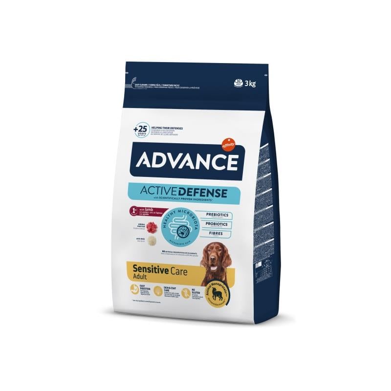 Advance Dog Sensitive Medium Kuzulu Orta Irk Yetişkin Köpek Maması 3 Kg