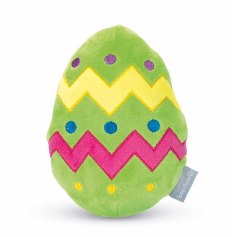 Beeztees Öten Peluş Yumurta Köpek Oyuncak 18x15x10cm